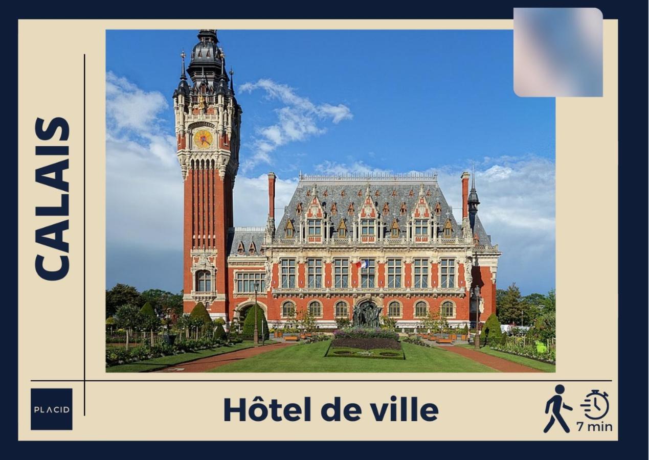 * The Gold Time * Appartement Confort * Centre-Ville 加来 外观 照片