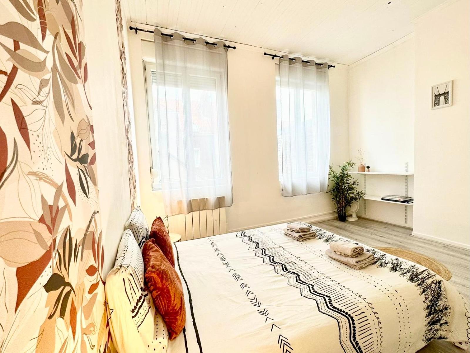 * The Gold Time * Appartement Confort * Centre-Ville 加来 外观 照片